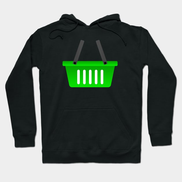 Shopping basket icon. Hoodie by AraDesign